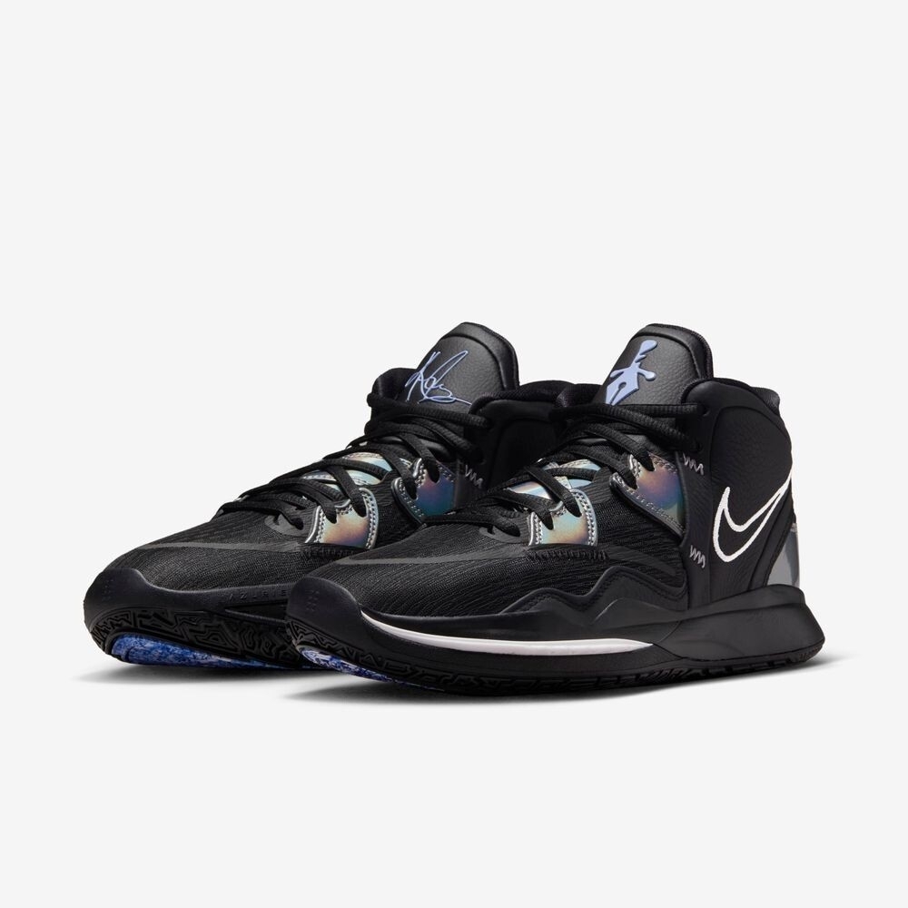 Nike Black and Silver Athletic Sneakers